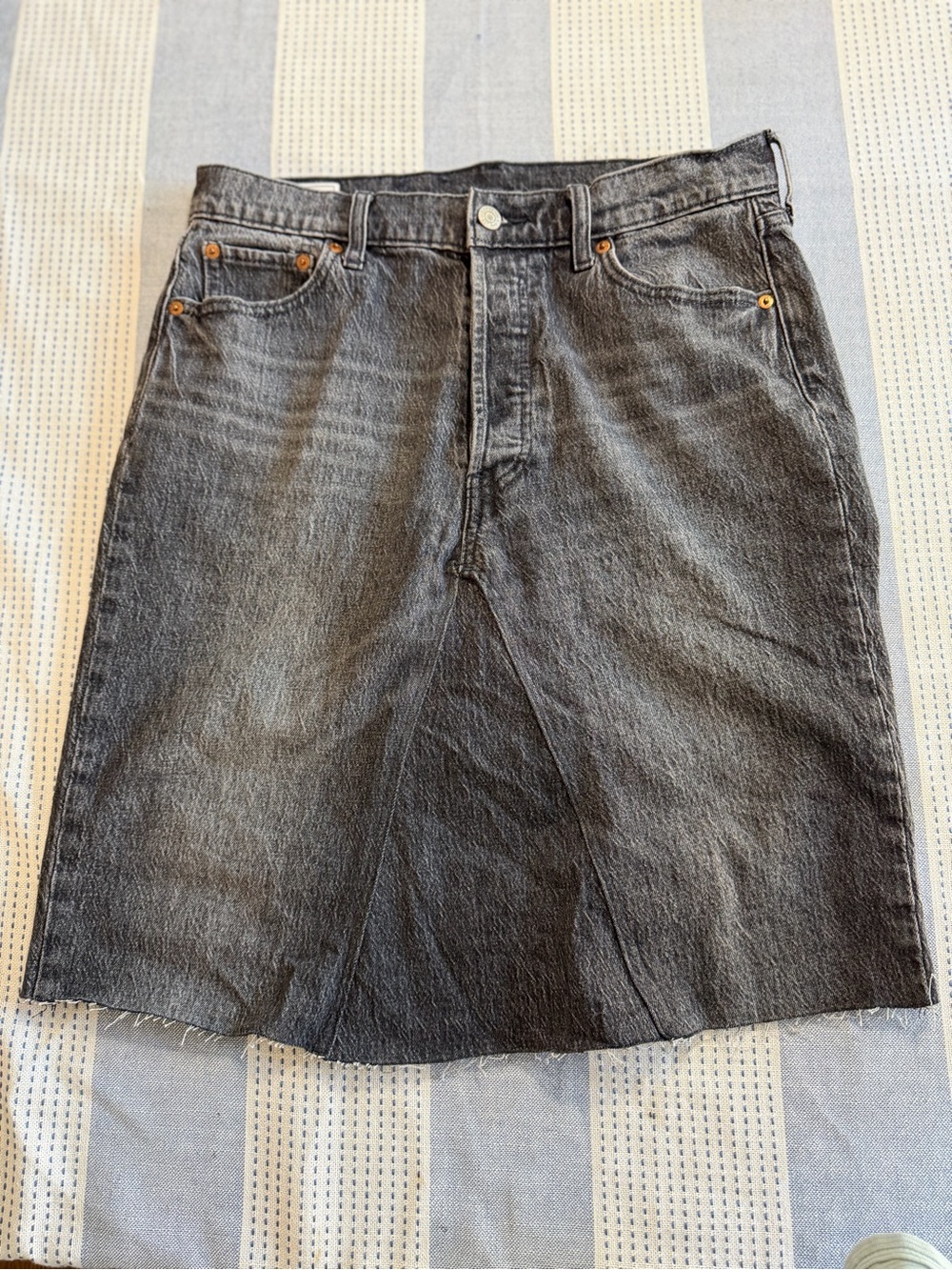 Gap Custom Denim Skirt- Black Wash